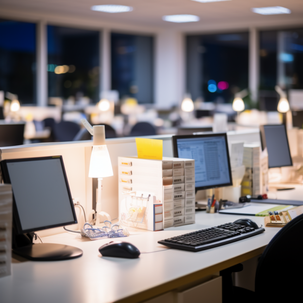 Itinai.com it company office background blured chaos 50 v 04fd15e0 f9b2 4808 a5a4 d8a8191e4a22 1