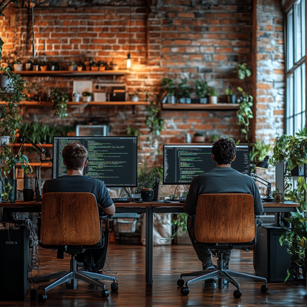 Itinai.com two developers coding side by side in a minimalist 9e46852c 56ad 43df b8ce 5a8451c13b63 0
