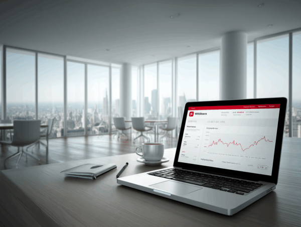 Itinai.com a modern office workspace featuring a computer wit 1806a220 be34 4644 a20a 7b02eb350167 3